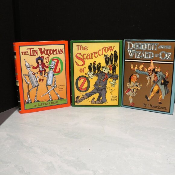 Books of Wonder Lot of 3 Books by Frank L. Baum - Picture 1 of 8
